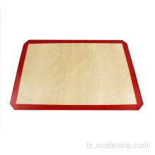 Tapis de pâte en silicone réutilisable perforé